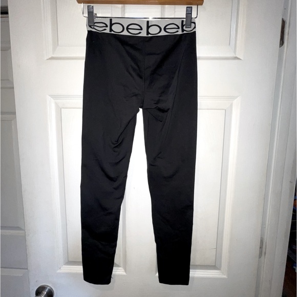 Bebe sport work out leggings with white details size XS - Picture 6 of 7